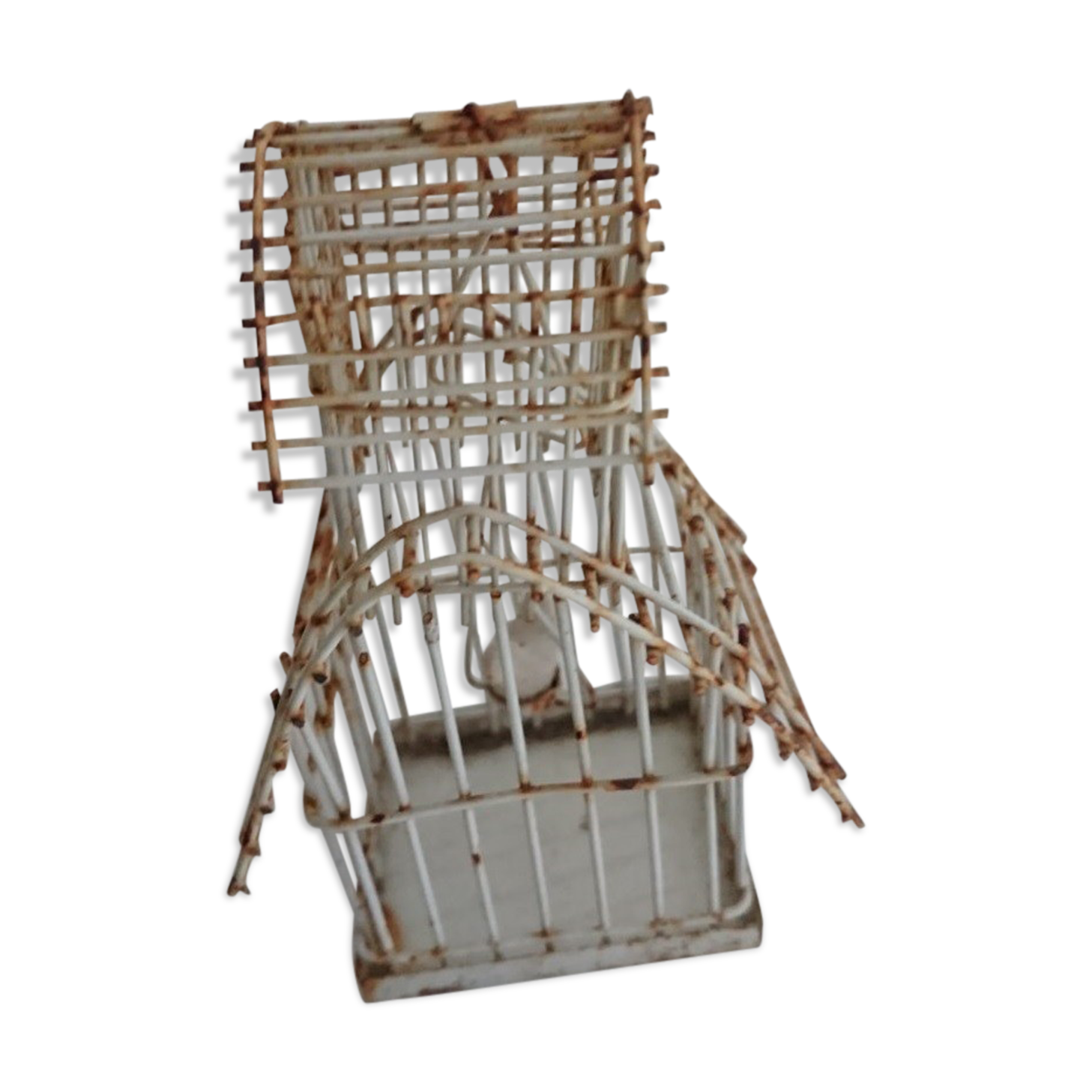 Small old birdcage