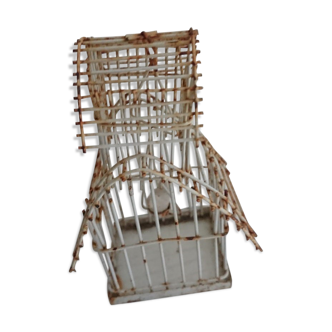 Small old birdcage