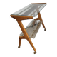 Serving trolley, vintage rolling table