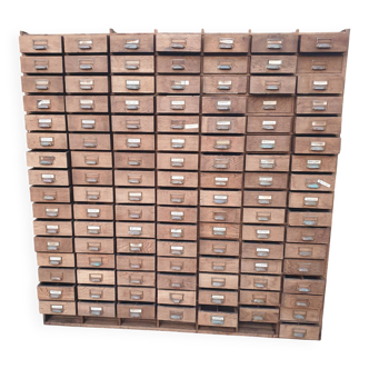 Meuble de métier 119 tiroirs complet