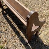 Old church pew