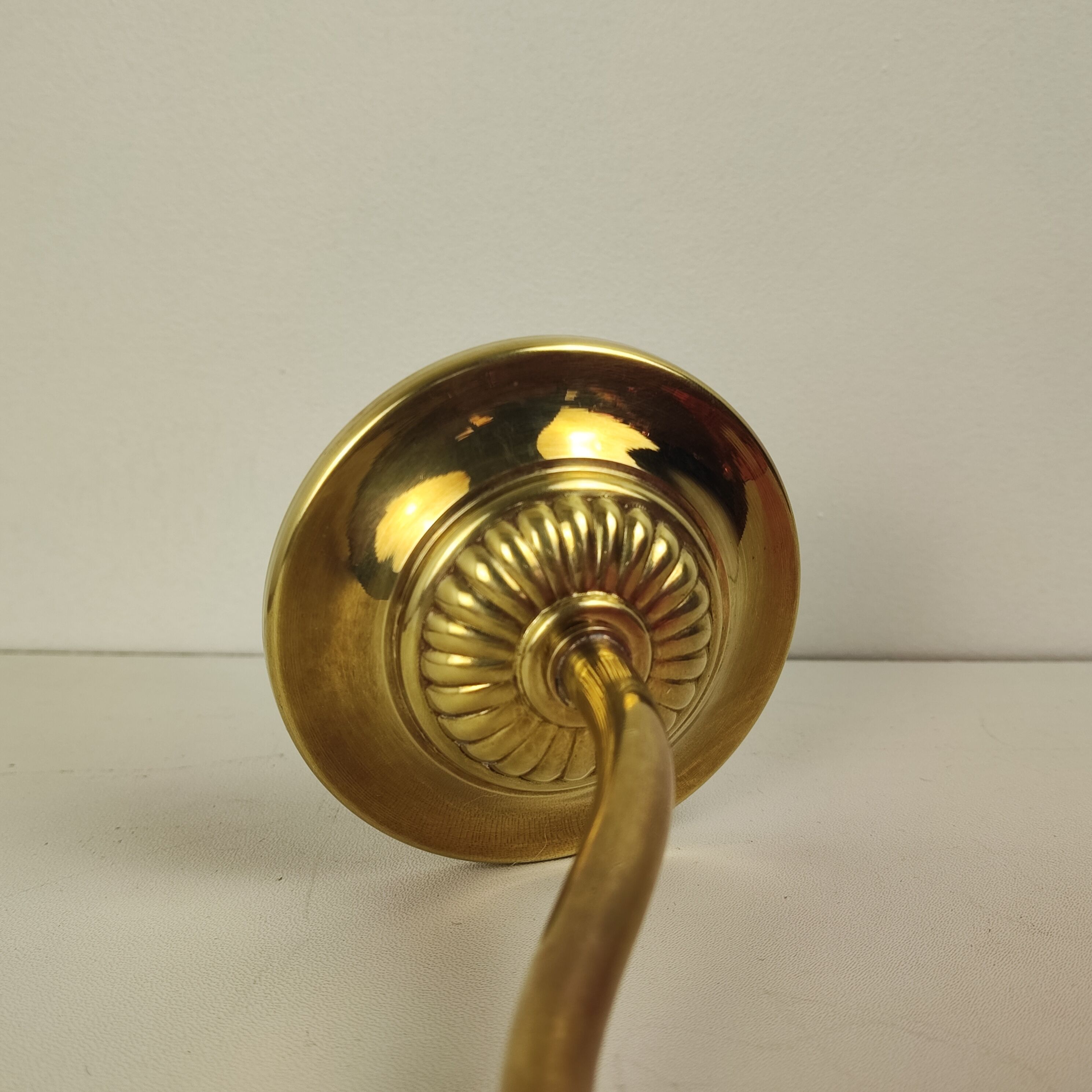 Vintage brass wall lamp