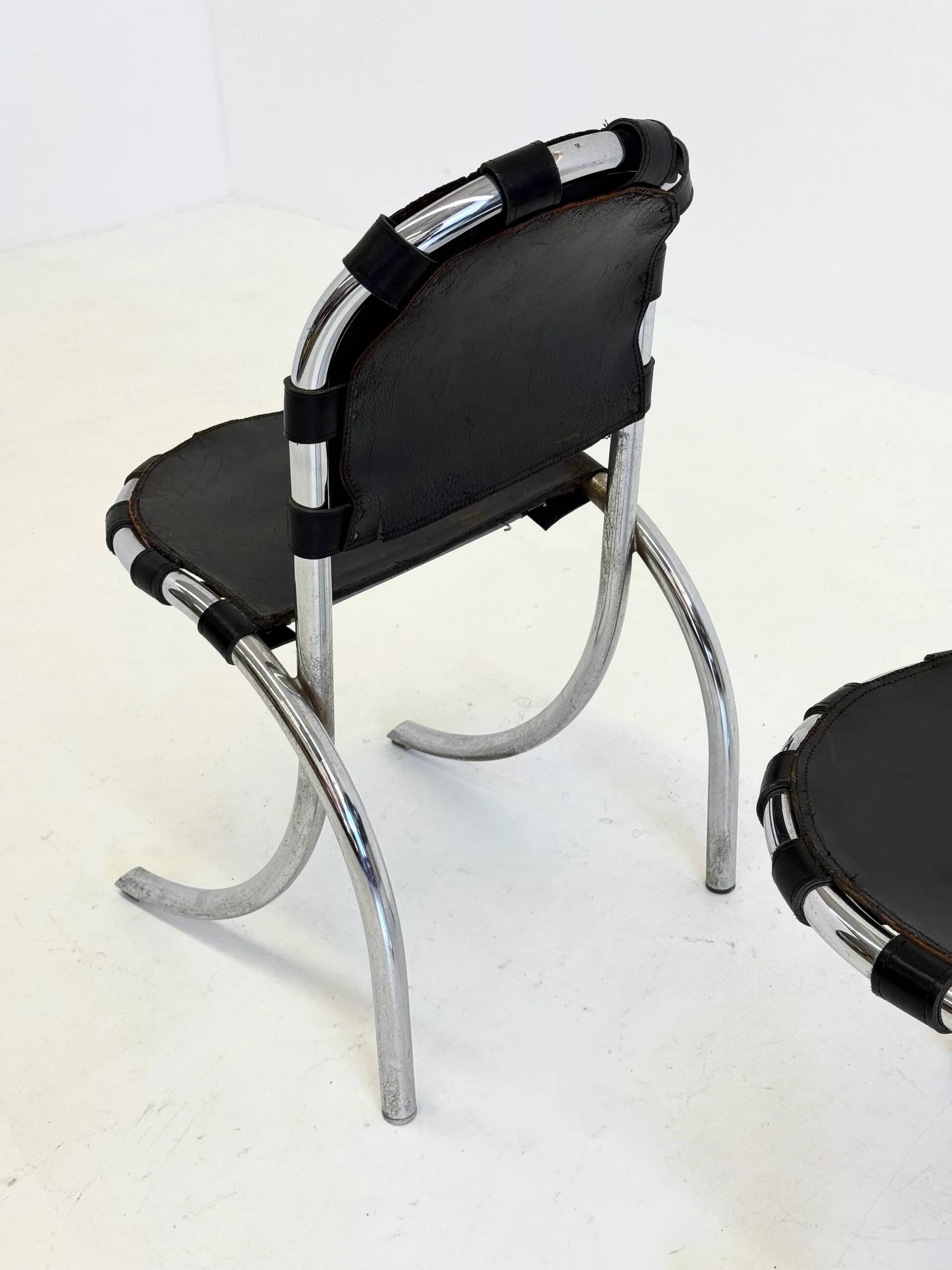 Set of 2 Medusa dining chairs by Studio Tetrarch for Alberto Bazzani