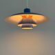 Vintage Louis Poulsen PH4/3 - rare blue, like new - Poul Henningsen - Danish design lamp