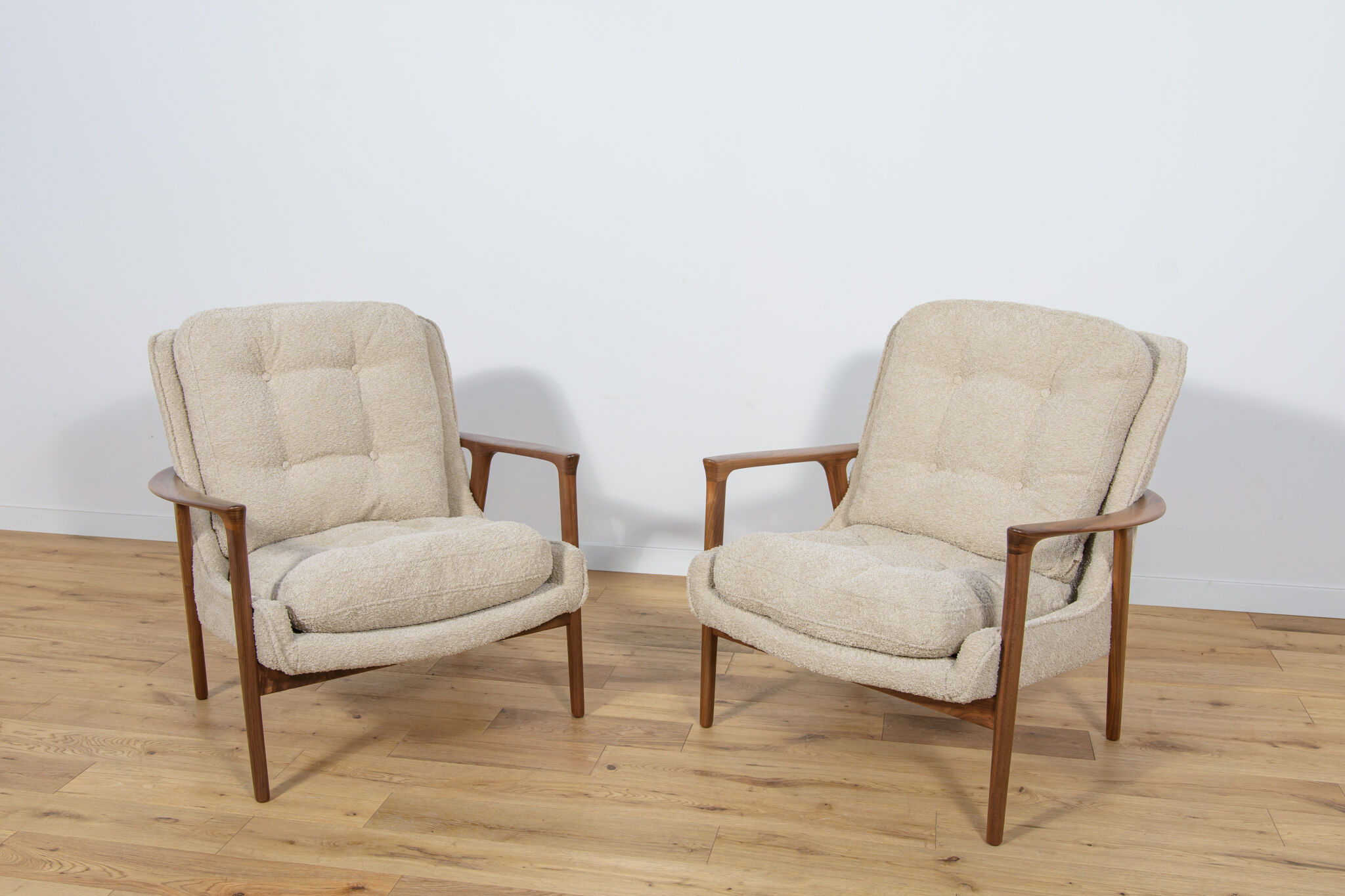 Model Tulip Armchairs by Inge Andersson for Bröderna Andersson, 1960s, Set of 2