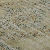 Modern Unique Rug, Turkish Oriental Handmade Boho Kilim Rug,for Kitchen,Bedroom 277 x 178 cm