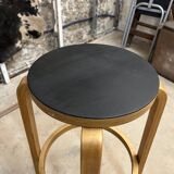 Pair of Alvar Aalto bar stools, 1960s