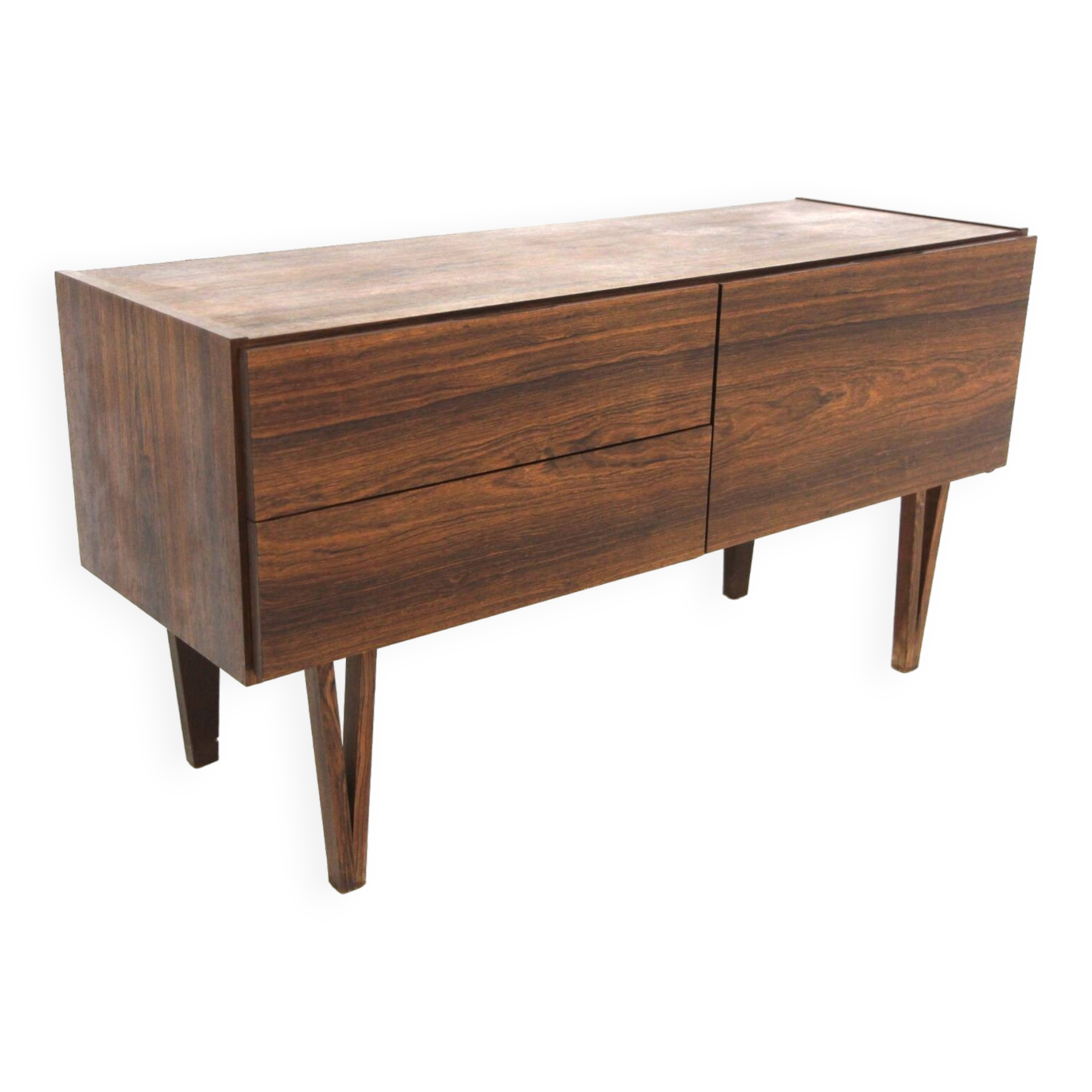 Scandinavian chest of drawers in rosewood, Lundberg & Söner, Rottne, Sweden, 1960