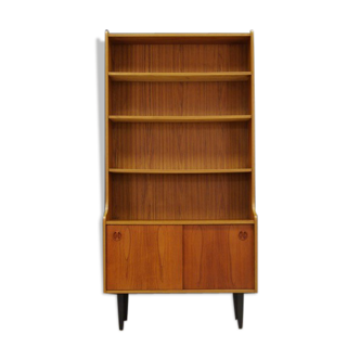 Mid-century retro vintage teak bookcase