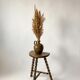 Tabouret de ferme tripode vintage
