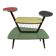 Vintage rockabilly side table/plant table in 4 colours.