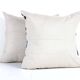 Set of 2 vintage embroidered cushion covers 53x56 cm