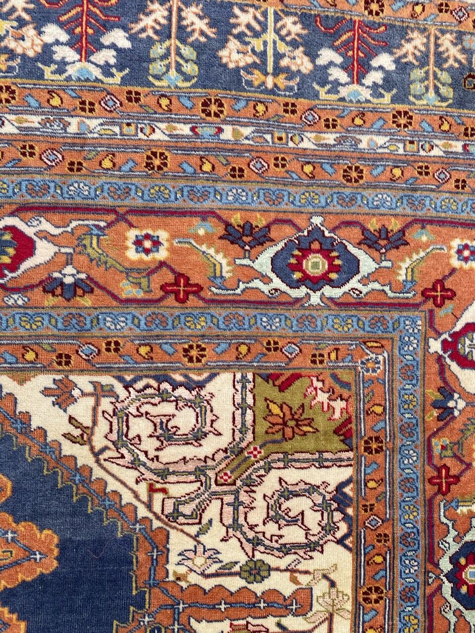 Tapis vintage persan ghouchan extra fin 139x216 cm