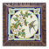 Longwy Trivet with Doorbell, Glazed Earthenware Tile and Wooden Frame