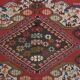 Tapis vintage turc de oushak tissé à la main 117x196 cm