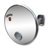 Chrome magnifying luminous mirror brand Brot 50s-60s