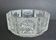 Octagonal cut crystal bowl