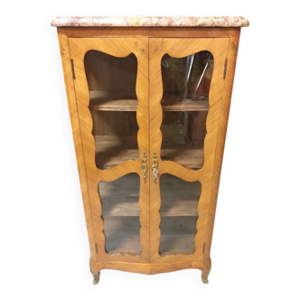 Small Display Cabinet Louis XV Marquetry