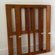 Vintage design geometric magazine rack