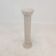 Italian travertine side table or pedestal, 1980's