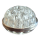 Crystal and silver-plated flower holder 1950