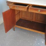 Hairdresser to scraper bronze Louis XVI style 1900