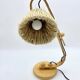 Lampe articulée en bois et corde, années 70