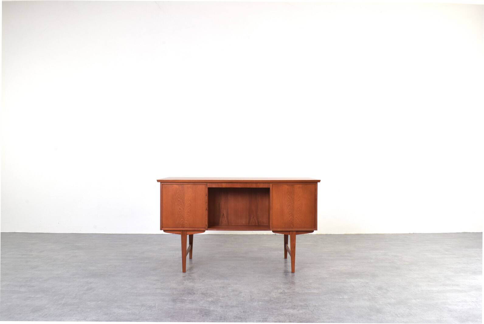 Mid-Century Modern Danish Teak Executive Desk, 1960s