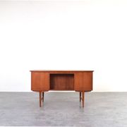 Mid-Century Modern Danish Teak Executive Desk, 1960s