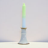 Danish vintage lightgreen ceramic candlestick Desiree
