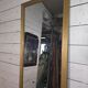 Miroir doré panoramique
