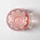 Pair of Rare Vintage Pink Glass Decanters / Empoli / Italy / 1930s