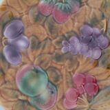 Slip dish signed sarreguemines