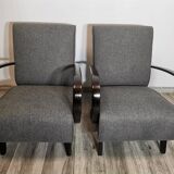 Armchairs by Jindrich Halabala, 1940s, Set of 2