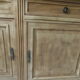 Buffet 3 doors of beautiful Louis XVI style in raw wood