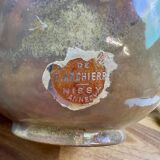 Handcrafted ceramic vase “Unique Piece AR” vintage glazed