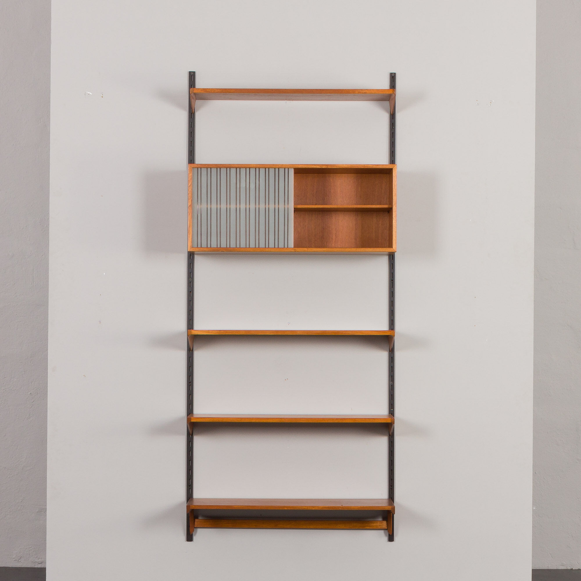 Scandinavian bookcase in teak by Kai Kristiansen for FM Mobler Denmark 1960s
