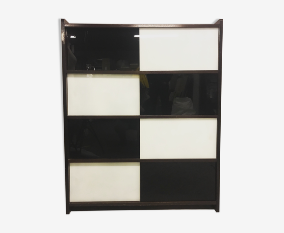 Bibliothèque "domino" 1970