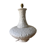 Large vintage ceramic lamp foot 50s