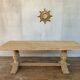 Farm table monastery solid solid wood clear