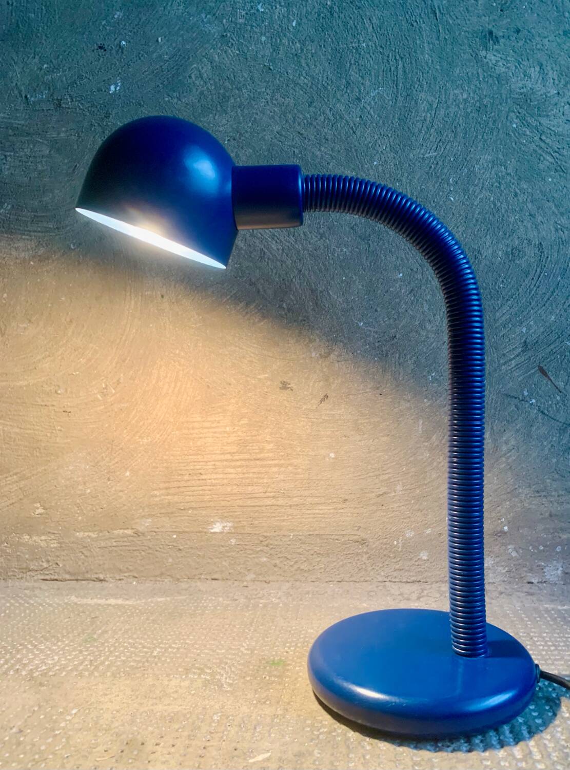 Lampe bureau format « boule » vintage 80
