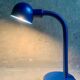 Lampe bureau format « boule » vintage 80