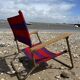 Vintage folding beach chair 1970