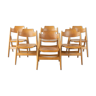 1950s SE 18 folding chairs, Egon Eiermann