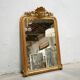 Old Louis Philippe mirror with pediment 135cm x 86cm