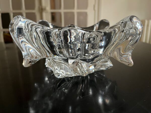 Cendrier en cristal années 70