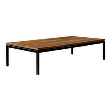 Vintage Low Mid-Century Modern Teak Coffee Table, Denmark, 1970s
