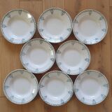 8 deep plates Terre de Fer Moulin des Loups