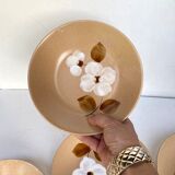 Stoneware soup plates