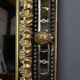 Large Mirror with Parcloses in Gilded and Blackened Wood, Napoleon III Style –
